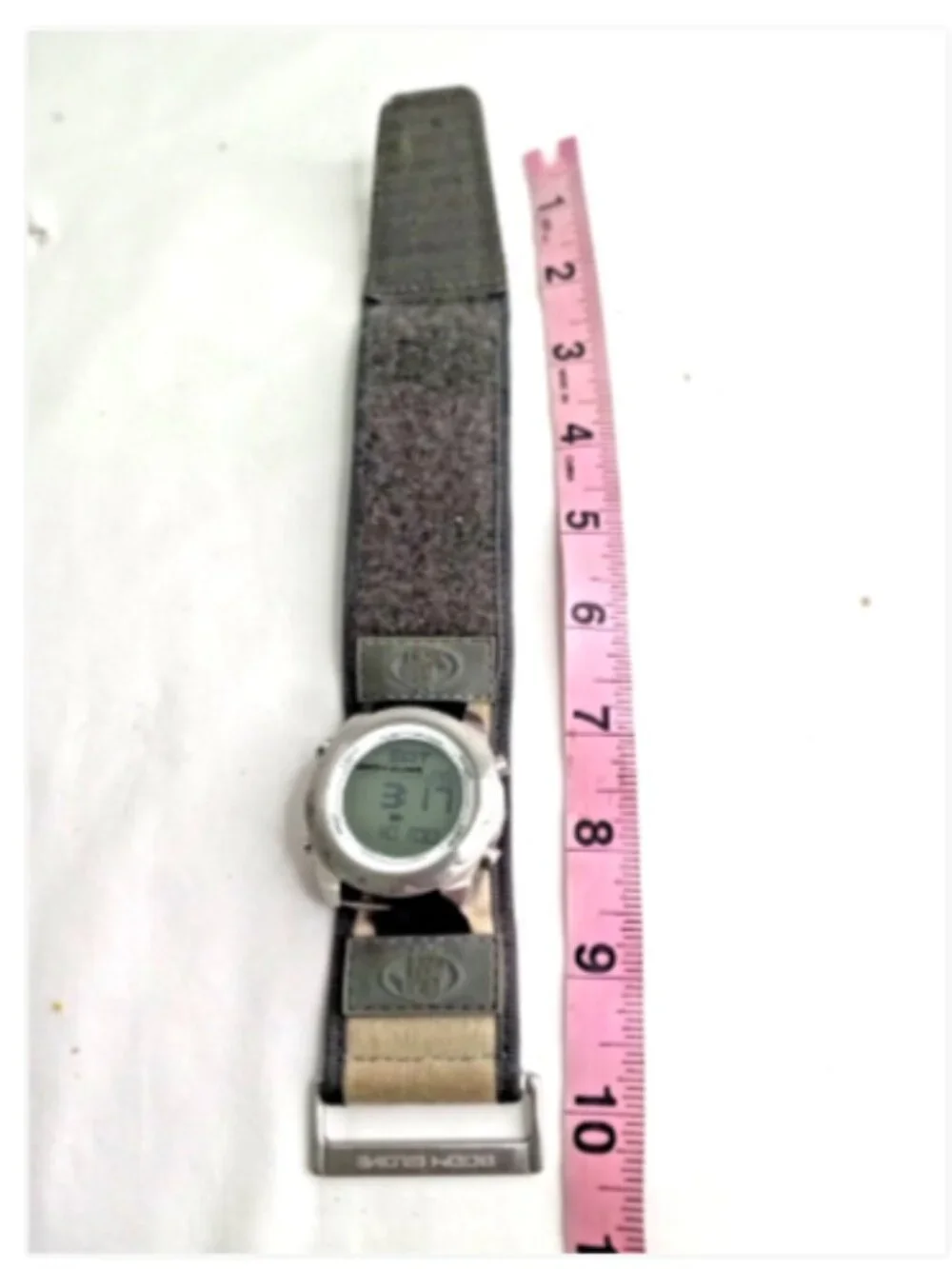 Body Glove BG30009 Digital Surf Watch Stainless Steel Japanese Movement Hook & L